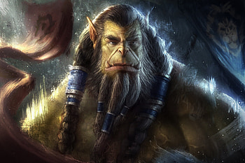 Durotan, Warcraft movie character, Animated orc HD wallpaper