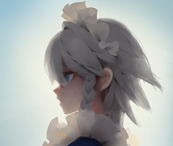 Sakuya Izayoi Touhou, sakuya-izayoi, anime, touhou, artist, artwork, digital-art HD wallpaper