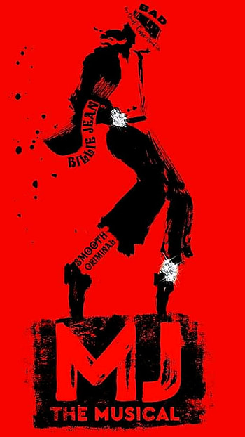 Michael Jackson, red, art HD phone wallpaper