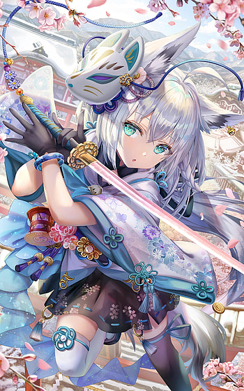 Shirakami Fubuki [Hololive] (3200×5120) – Dist HD phone wallpaper
