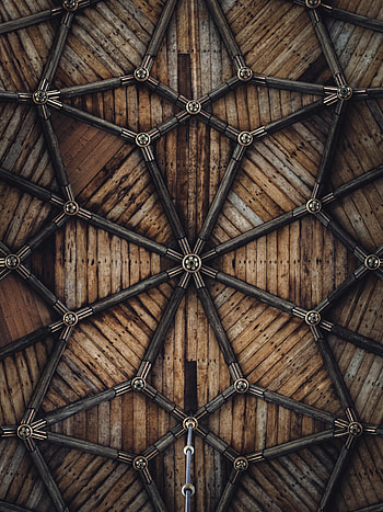 Miscellanea, Miscellaneous, Wood, Wooden, Pattern, Planks, Board, Ceiling HD phone wallpaper
