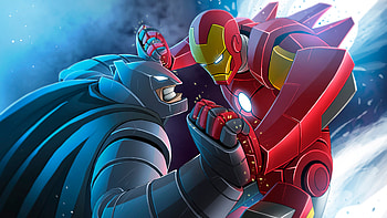 Batman Vs Iron Man , iron-man, batman, superheroes, artwork, digital-art, artist, artstation HD wallpaper