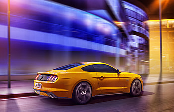 Yellow Mustang 2019, ford-mustang, cars HD wallpaper