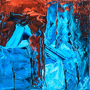 Abstract, Paint, Canvas, Acrylic, Chaos HD phone wallpaper