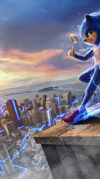 Sonic the Hedgehog (2022) movie HD phone wallpaper