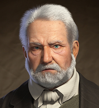 Victor Hugo, Artstation Victor Hugo, Artistic Showcase, Creative Talent HD phone wallpaper