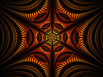 Abstract, Pattern, Fractal, Symmetry HD wallpaper