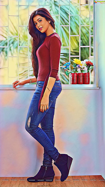 Beauty 23, Dressing, actress, Digangana Suryavanshi, Bollywood, jeans HD phone wallpaper