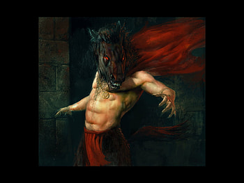 Orobus, fantasy, evil, creature, dark HD wallpaper
