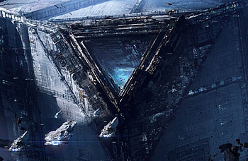 Infinite Lagrange, Star gate crossing, Federico Pelat, Space art HD wallpaper