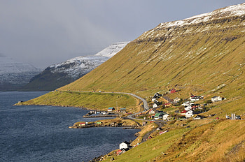 Faroe Islands, Background, Inspiring landscapes, Natural wonders HD wallpaper