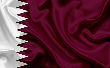 Qatar flag , National pride, Patriotic backgrounds, Flag symbolism HD wallpaper