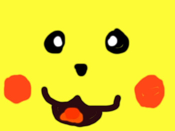 Pikachu's Face, pika, pikachu, silly pika, pokemon HD wallpaper