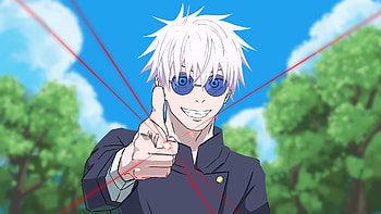 Satoru Gojo, Satoru Gojo, Anime, Jujutsu Kaisen HD wallpaper
