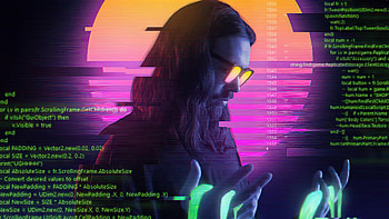 Cyber Guy Retrowave , cyberpunk, retrowave, artist, artwork, digital-art HD wallpaper