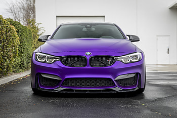 Vorsteiner BMW M4, purple, car HD wallpaper