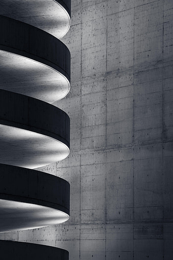 Architecture, Miscellanea, Miscellaneous, Grey, Design, Construction, Concrete HD phone wallpaper