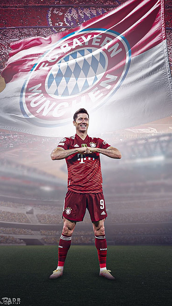 Robert Lewandowski, ball, sports_equipment HD phone wallpaper