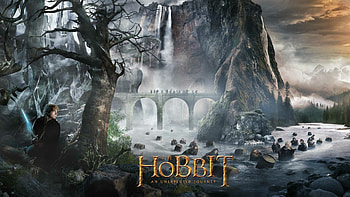 Hobbit , Beautiful landscapes, Middle-earth, Tolkien HD wallpaper