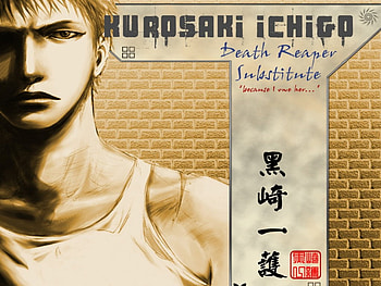 kurosaki ichigo, bleach, anime HD wallpaper
