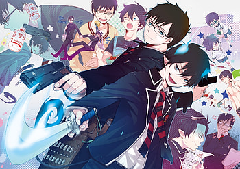 Blue Exorcist , Submitted by Samantha Simpson, Anime demons, Rin Okumura HD wallpaper