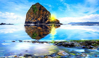 Costa, pasion, color, vista, agua HD wallpaper