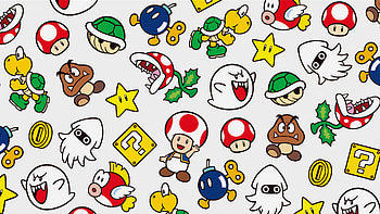Super Mario : Iconic Sprite Pattern, Super Mario HD wallpaper