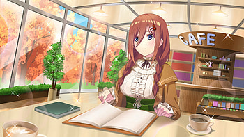 Blue Eyes Brown Hair Miku Nakano The Quintessential Quintuplets HD wallpaper