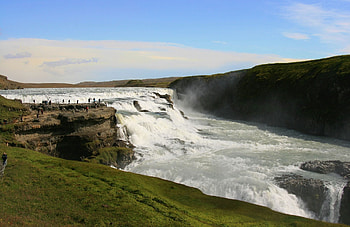 Gullfoss Waterfall, Iceland waterfalls, Nature's majesty, Stunning cascades HD wallpaper