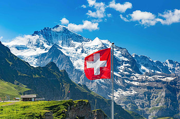 National flag, Switzerland HD wallpaper