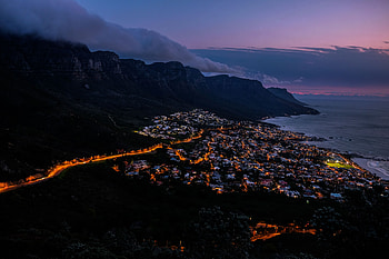 Cities, Mountains, Village, Cape Town, South Africa, Buildings HD wallpaper