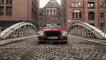 Bentley Flying Spur Front View , bentley-flying-spur, bentley, 2022-cars, cars, behance HD wallpaper