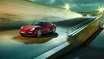 Porsche Cayman GTS PC, porsche, porsche-cayman, cars, red HD wallpaper