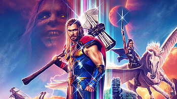 Chris Hemsworth As Thor In Thor Love And Thunder , thor-love-and-thunder, thor, movies, 2022-movies, chris-hemsworth HD wallpaper