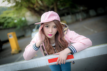 girl, woman, asian HD wallpaper