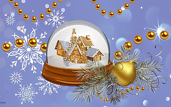 Christmas Decoration, graphic, vector, decoration, christmas HD wallpaper