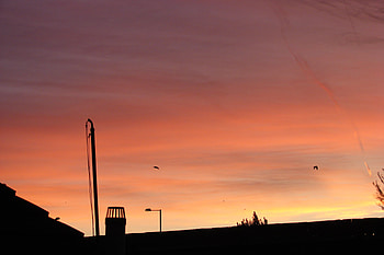 evening sky 3, sky, evening, sunset HD wallpaper