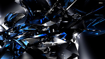 Black And Blue 4 Background HD wallpaper