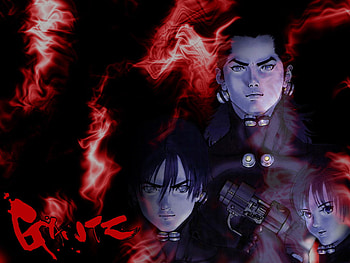 Head Shots, kishimoto kei, katou masaru, gantz, anime, kei kurono HD wallpaper