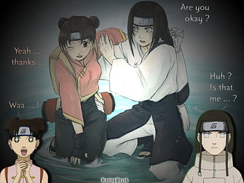 Neji and Tenten, cute, old, love, young HD wallpaper