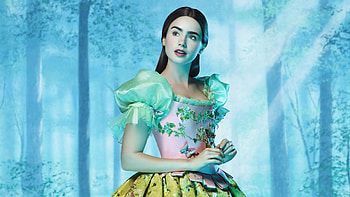 lily collins, collins, girl, brunette, lily HD wallpaper