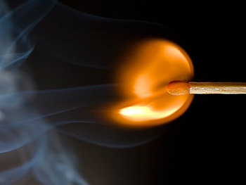 Background, Fire, Smoke HD wallpaper