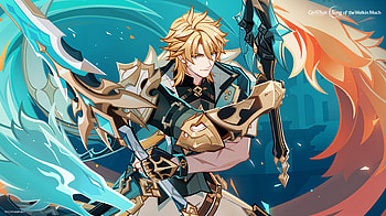 Varka: Twin Blades — Genshin Impact, Video Game, Varka (Genshin Impact), Dual Sword HD wallpaper