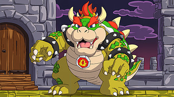 Bowser Ultra : The King of Koopas Unleashed, Bowser, video game, cartoon, Villain HD wallpaper