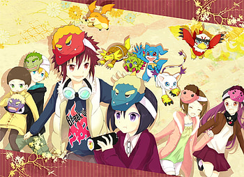 digimon, patamon, mask, exveemon HD wallpaper