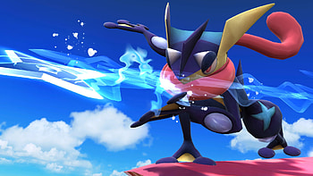 Greninja , Posted by Ryan Anderson, Gaming favorite, Dynamic Pokmon HD wallpaper