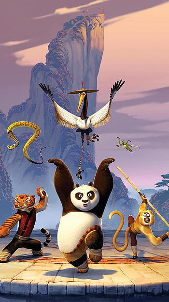 Kung Fu Panda, Frozen movie, Captivating , Animated adventure HD phone wallpaper