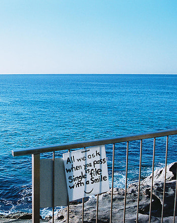 Sea, Words, Coast, Text, Positive HD phone wallpaper