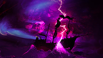 Storm In Ocean , storm, ocean, artist, artwork, digital-art, deviantart HD wallpaper