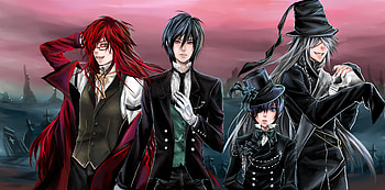 Grell Sutcliff, , Backgrounds, Anime HD wallpaper